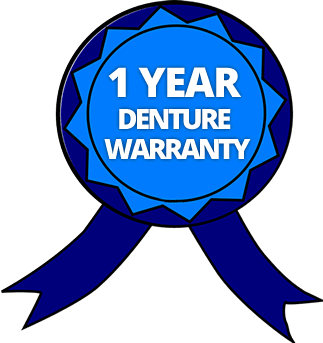 Denture workmanship warranty